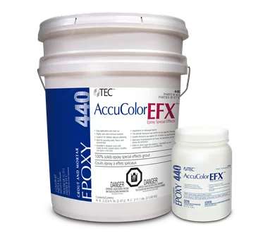 AccuColor EFX Epoxy Grout and Mortar